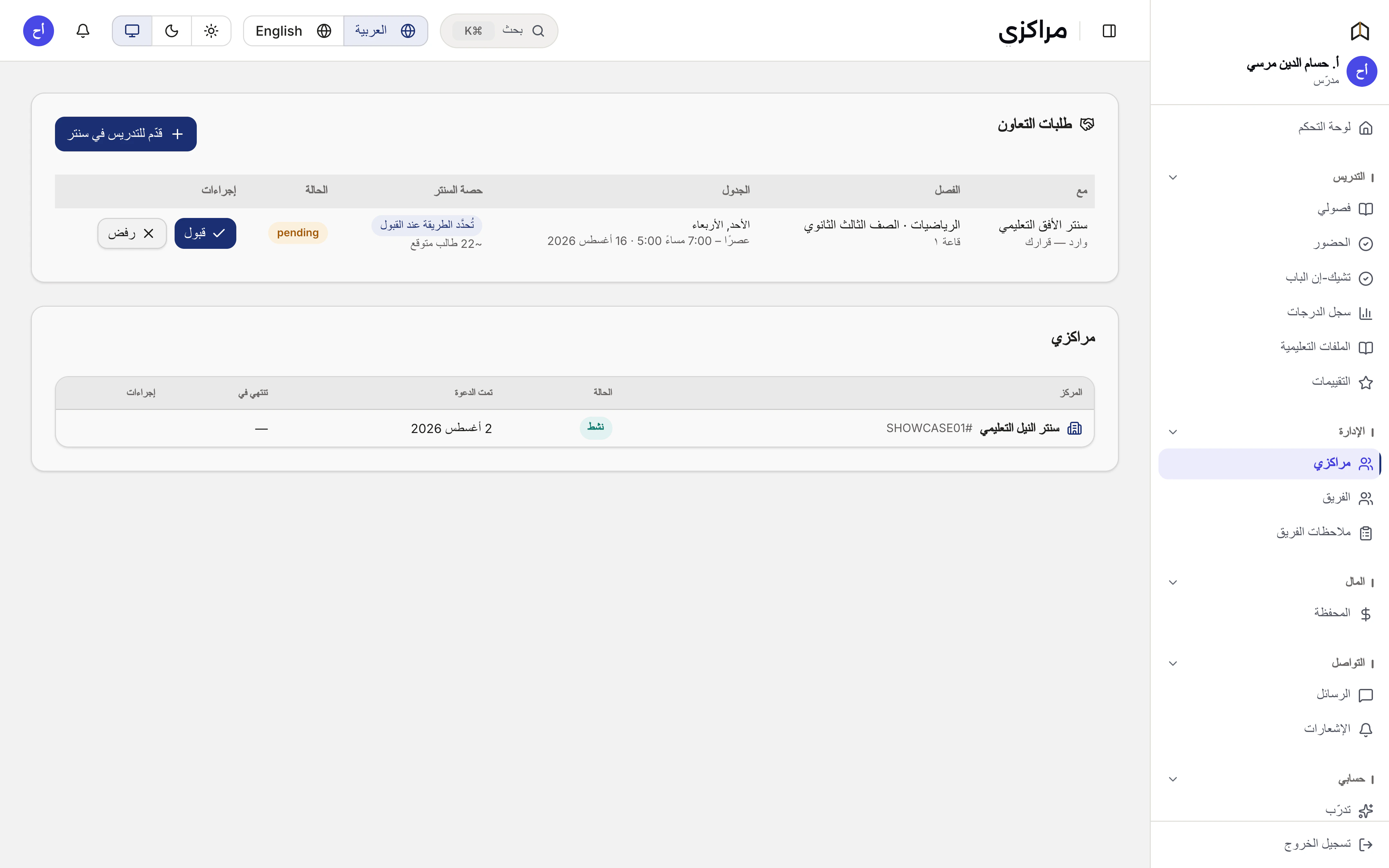 الإدارة